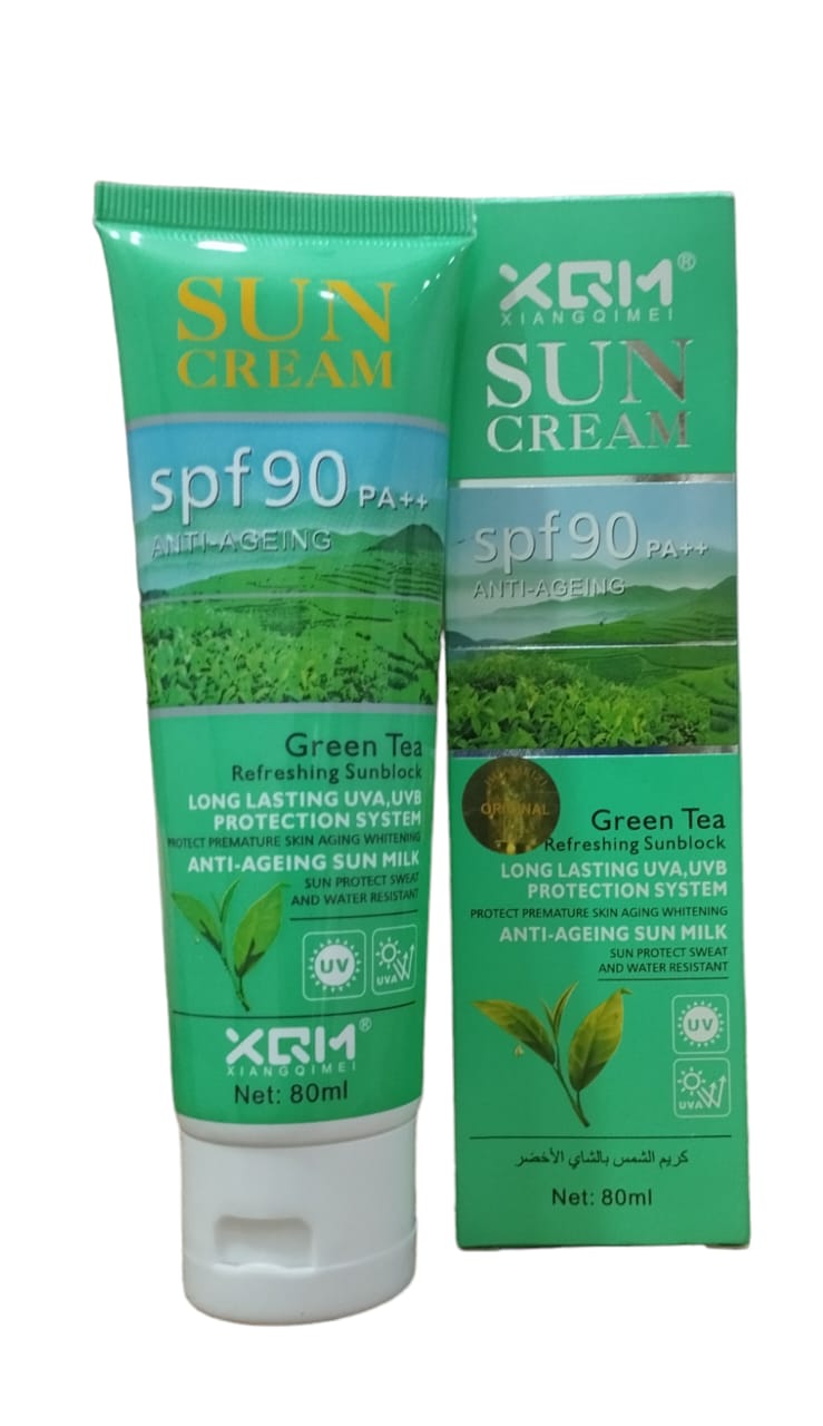 XQM SUN CREAM spf 90 PA+ ANTI AGEING.