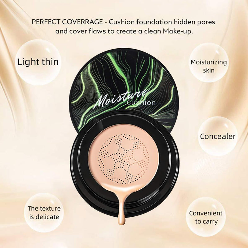 Sunisa 3 In 1 Air Cushion Cc And Bb Cream Waterproof Foundation Cream