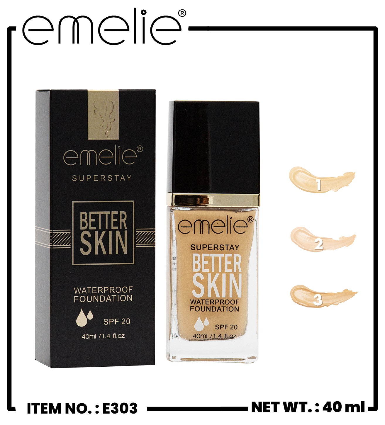 Emelie Better Skin Foundation